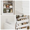 Aheaplus 80"H Pantry Cabinet with Adjustable Shelves and Drawers - 4 of 4
