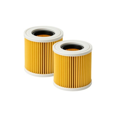 Nispira A2004 Vacuum Filter for Karcher Wet and Dry WD2.200 WD2.250 WD3.200 WD3.300 A2054 A2204 A2656 2 Pack