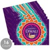 Big Dot of Happiness Happy Diwali - Party Table Decorations - Festival of Lights Party Placemats - Set of 16 - 3 of 4