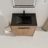 ChicFurnit Bathroom Vanities Modern Vanity with Sleek Design and Ample Storage for Bathroom Spaces, Brown,30”*18.3”*34.3" - 3 of 3