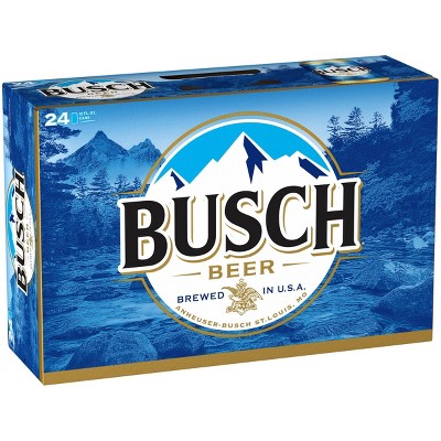 Busch Beer - 24pk/12 fl oz Cans