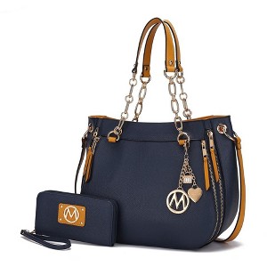 MKF Collection Lina Vegan Leather Shoulder Bag and Wallet by Mia K - 1 of 4