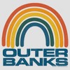 Women's Outer Banks Rainbow Logo Racerback Tank Top - 2 of 4