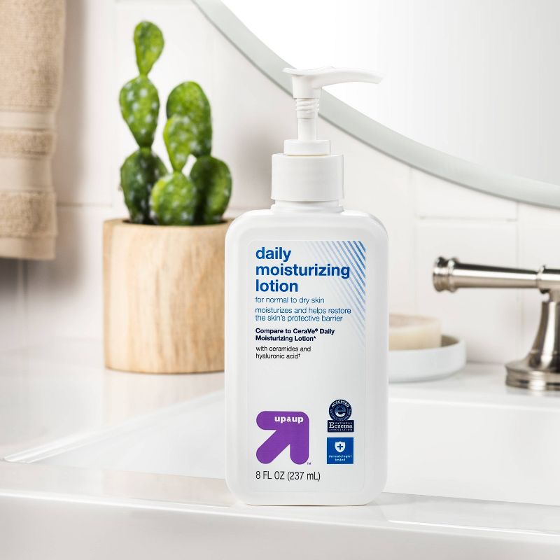 Daily Moisturizing Lotion for Normal to Dry Skin Unscented - up & up™, 2 of 4