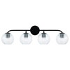 Capital Lighting Dolan 4 - Light Vanity in  Matte Black - 2 of 4