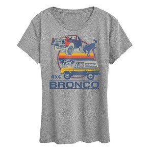 Women's - Ford - 4X4 Bronco Short Sleeve Graphic T-Shirt - 1 of 4