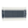 Saro Lifestyle Tassel Trimmed Stripe Placemat (Set of 4) - 2 of 4