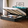 Bed Frame with Storage Drawers, No Box Spring Needed, Noise Free, Easy Assembly, Wooden Support Slats - 3 of 4