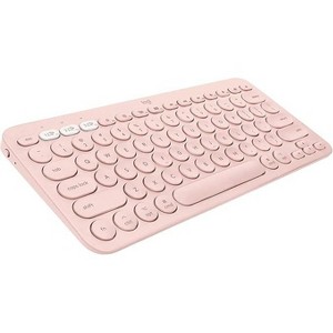 Logitech K380 Multi-Device Bluetooth Keyboard for Mac, Pink - 1 of 3