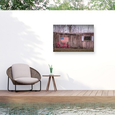 Trademark Fine Art - Leslie Montgomery Waiting For Spring Matted Framed Art