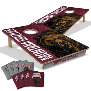NCAA Montana Grizzlies 2'x3' Wood Toss Game Set - 1 of 4