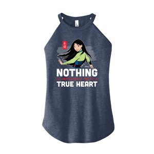 Women's - Disney - Nothing Is Impossible With A True Heart Graphic High Neck Tank - 1 of 2