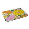 Deny Designs 34"x21" Jenean Morrison Vintage Pillowcase Memory Foam Bath Rug Yellow : Microfiber, Machine Washable, Non-Slip Backing - 2 of 3