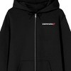 Tekken 8 Jin & Kazuya Poster Art Adult Black Long Sleeve Zip-Up Hoodie - 3 of 4