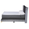 Baxton Studio Easton Contemporary Glam and Luxe Metal Panel Bed - 3 of 4
