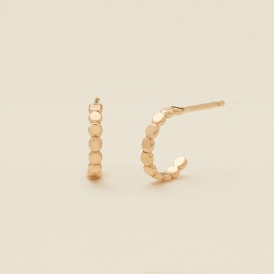 Made By Mary | Poppy Hoop Earrings