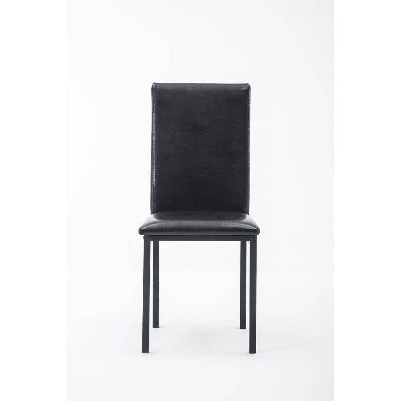 Set of 4 Arjen Dining Chairs Black - Boraam, 4 of 9