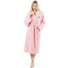 Terry Bathrobe with Cheetah Crown Embroidery - Linum Home Textiles - 3 of 3