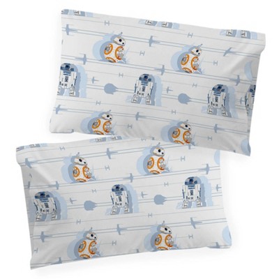 Star Wars Droids 100% Organic 2 Pack Cotton Pillowcase