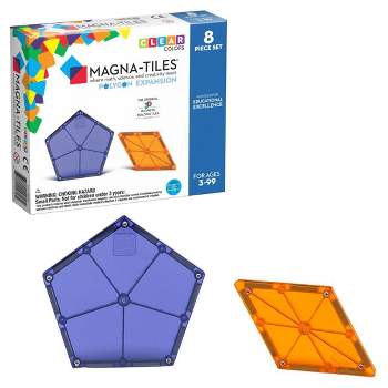 MAGNA-TILES Polygons 8pc Expansion Set
