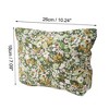 Unique Bargains Women Portable Printed Clutch Makeup Bag Green 1 Pc - image 3 of 3