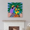 35" x 35" Kinship Sierra Leone by Synthia Saint James Canvas Art Print - Masterpiece Art Gallery - 4 of 4