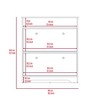 TIRAMISUBEST Light Oak & White 2-Shelf Shoe Rack - Space-Saving Entryway Organizer, Farmhouse Style - 4 of 4