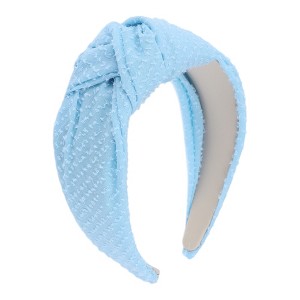 Unique Bargains Women's Lace Tie Wide Headbands 1 Pc - 1 of 4