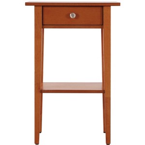 Passion Furniture Dalton 1-Drawer Nightstand (28 in. H x 18 in. W x 14 in. D) - 1 of 4