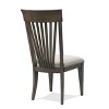 Roundhill Furniture Grant Nailhead Trim Upholstered Dining Chairs, Beige, Set of 2, - 4 of 4