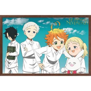 Trends International The Promised Neverland - Orphans Framed Wall Poster Prints - 1 of 4