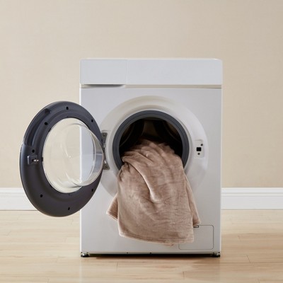 Twin Beige Ultra Soft Plush Fleece Blanket