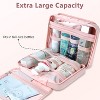 Hachikiko Travel Toiletry Bag,Hanging 360° Rotatable Makeup Organizer,Water-Resistant Cosmetic Pouch with Multiple Compartments - 4 of 4