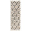 Unique Loom    Hygge Shag Trellis Area Rug - 2 of 4