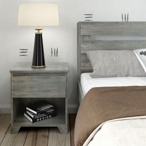 Plank+Beam Modern Farmhouse 1 Drawer Dresser Solid Wood - 1 of 4