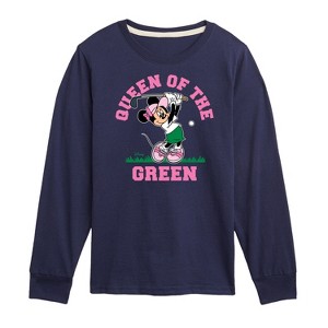 Boys' - Disney - Queen Of The Green Golf Long Sleeve Graphic T-Shirt - 1 of 4