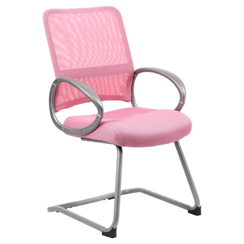 Mesh Guest Chair Pink Boss Target