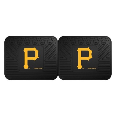 MLB Pittsburgh Pirates Vinyl Utility Mat Set - 2pc