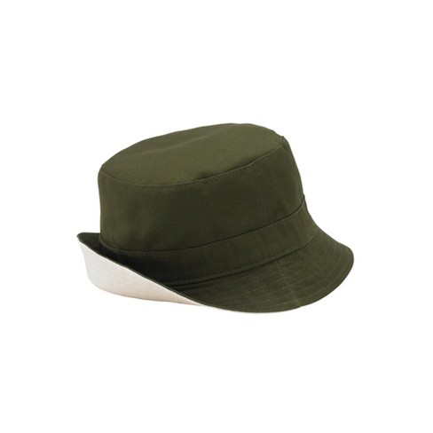 Canvas Fisherman Hat-Khaki XL-2XL at  Men's Clothing store