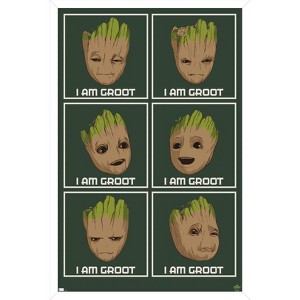 Trends International Marvel I Am Groot: Season 2 - I Am Groot Framed Wall Poster Prints - 1 of 4