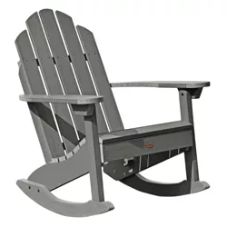 Classic Westport Adirondack Rocking Chair Coastal Teak Gray- Highwood