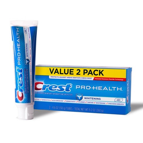 crest whitening gel toothpaste