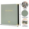 ZICOTO Beautiful Linen Photo Album for 4x6 Photos – Holds 500 Pictures – Large Photo Book to Store Family, Baby & Wedding Memories with Timeless Style - 3 of 4