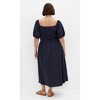 Women's Plus Size Adelynn Dress - navy | CITY CHIC - 3 of 4