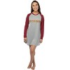 Women's Harry Potter Hogwarts Houses Pajama Nightgown Raglan Sleep Shirt - 2 of 4