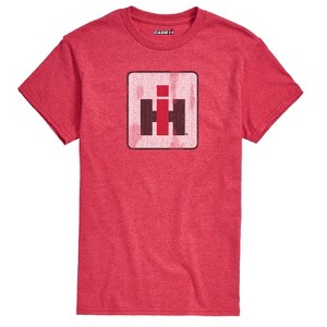 Men's - Case IH - Square Logo Distressed Short Sleeve Graphic T-Shirt - 1 of 4