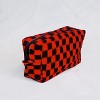 Checkerboard cosmetic bag - 2 of 4