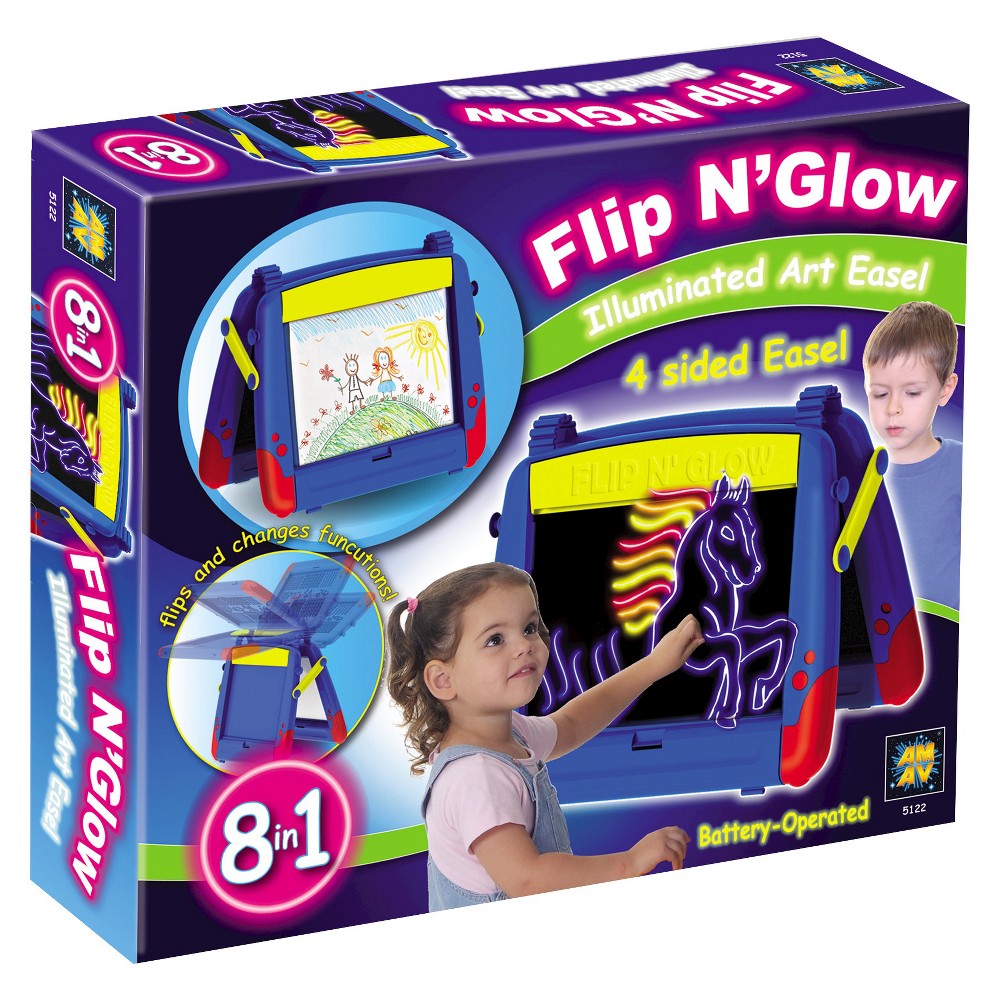 UPC 055350051226 product image for Amav Flip n Glow Table Top Easel | upcitemdb.com
