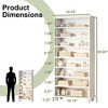 UbMelt 9-Tier Bookcase Modern Freestanding Bookshelf with LED Lights & Wood Legs for Living Room,Bedroom,Office - 3 of 4