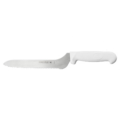 BergHOFF Ergonomic 9" Stainless Steel Scalloped Offset Bread Knife